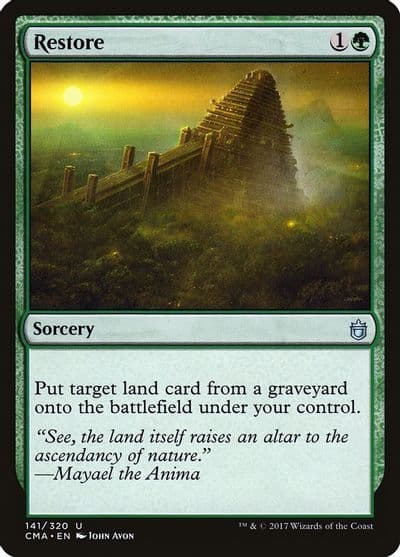 Restore Commander Anthology Magic card