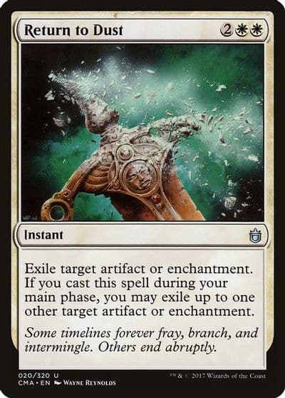 Return to Dust Commander Anthology Magic card