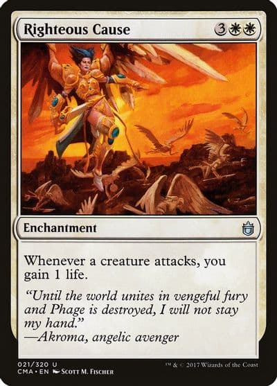 Righteous Cause Commander Anthology Magic card