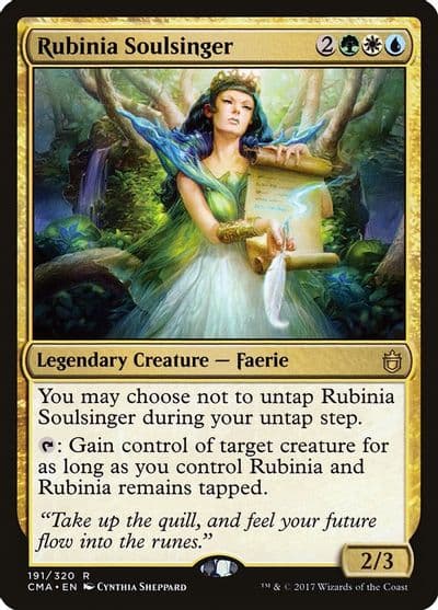 Rubinia Soulsinger Commander Anthology Magic card