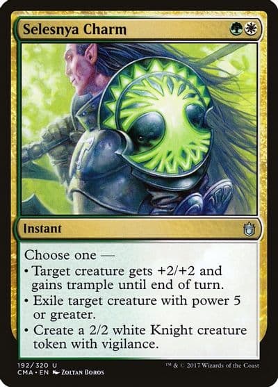 Selesnya Charm Commander Anthology Magic card