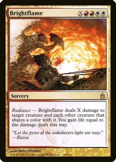 Brightflame Ravnica: City of Guilds Magic card
