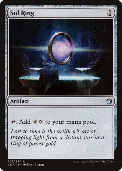 Sol Ring Commander Anthology Magic card