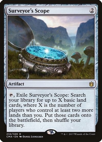Surveyors Scope Commander Anthology Magic card