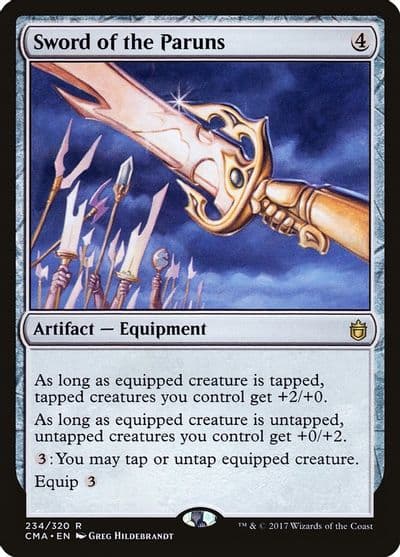 Sword of the Paruns Commander Anthology Magic card