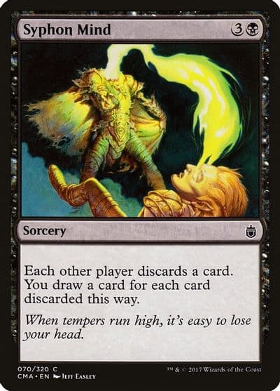 Syphon Mind Commander Anthology Magic card
