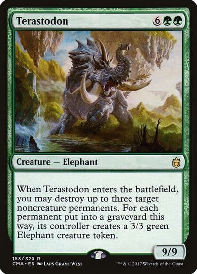 Terastodon Commander Anthology Magic card