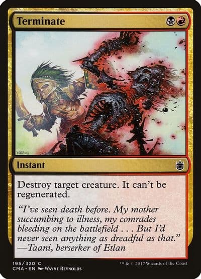Terminate Commander Anthology Magic card