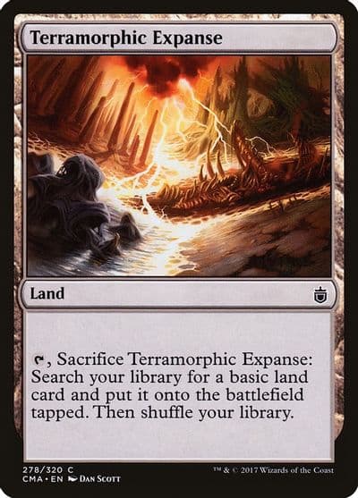 Terramorphic Expanse Commander Anthology Magic card