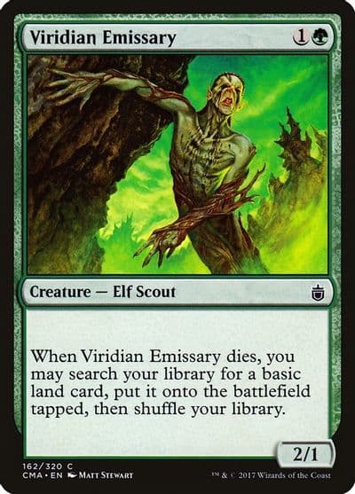 Viridian Emissary Commander Anthology Magic card