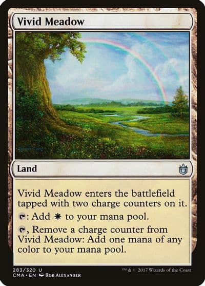 Vivid Meadow Commander Anthology Magic card