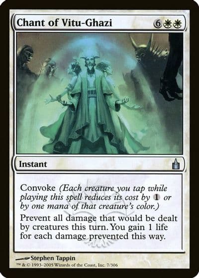 Chant of Vitu Ghazi Ravnica: City of Guilds Magic card