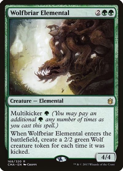 Wolfbriar Elemental Commander Anthology Magic card