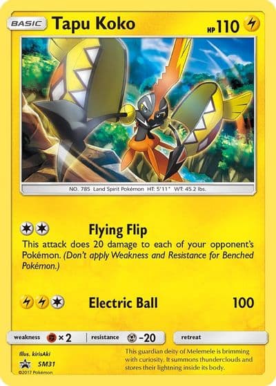 Tapu Koko - SM31 SM Promos Pokemon card