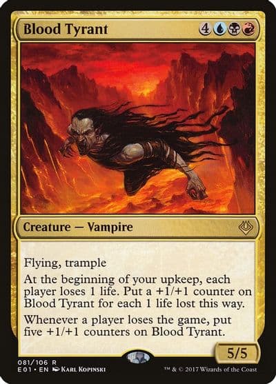 Blood Tyrant Archenemy: Nicol Bolas Magic card