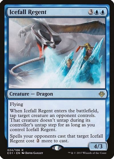 Icefall Regent Archenemy: Nicol Bolas Magic card