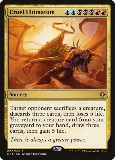 Cruel Ultimatum Archenemy: Nicol Bolas Magic card