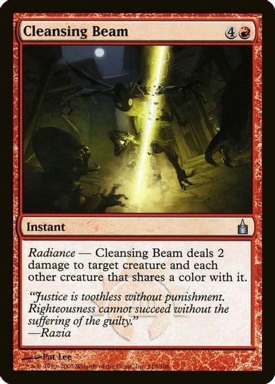 Cleansing Beam Ravnica: City of Guilds Magic card