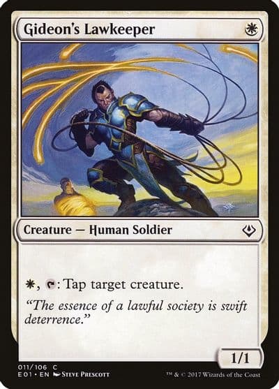 Gideons Lawkeeper Archenemy: Nicol Bolas Magic card
