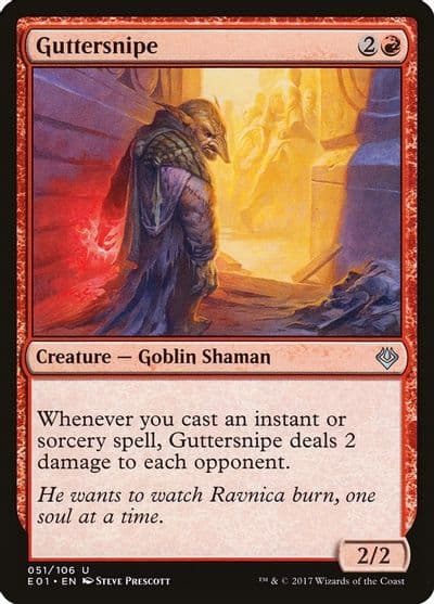 Guttersnipe Archenemy: Nicol Bolas Magic card
