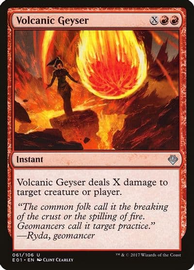 Volcanic Geyser Archenemy: Nicol Bolas Magic card