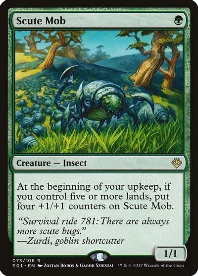 Scute Mob Archenemy: Nicol Bolas Magic card