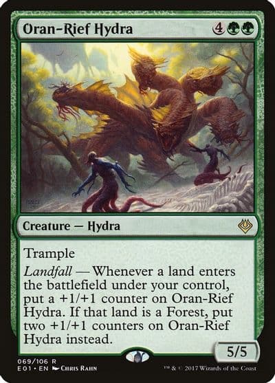 Oran Rief Hydra Archenemy: Nicol Bolas Magic card