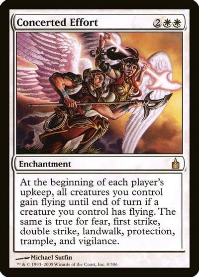 Concerted Effort Ravnica: City of Guilds Magic card