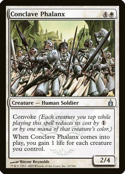 Conclave Phalanx Ravnica: City of Guilds Magic card