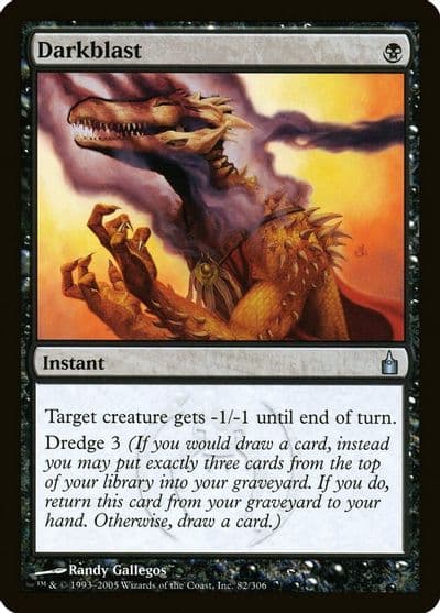 Darkblast Ravnica: City of Guilds Magic card