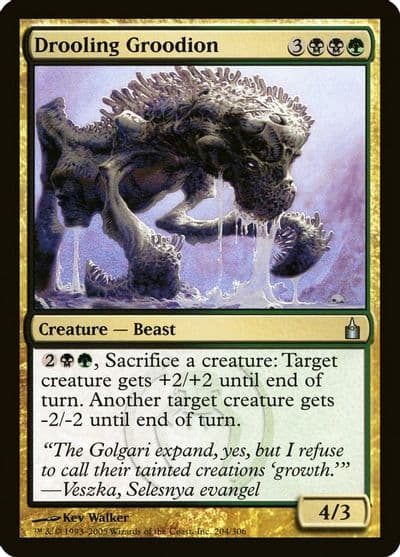 Drooling Groodion Ravnica: City of Guilds Magic card