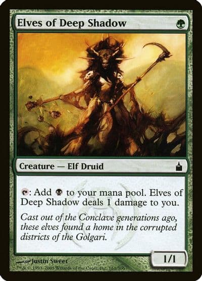 Elves of Deep Shadow Ravnica: City of Guilds Magic card