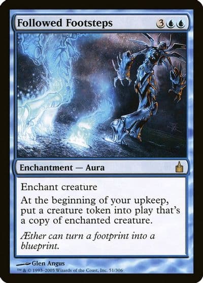 Followed Footsteps Ravnica: City of Guilds Magic card