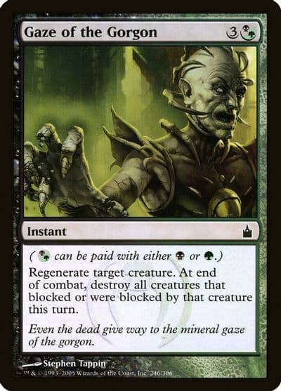 Gaze of the Gorgon Ravnica: City of Guilds Magic card