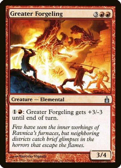 Greater Forgeling Ravnica: City of Guilds Magic card