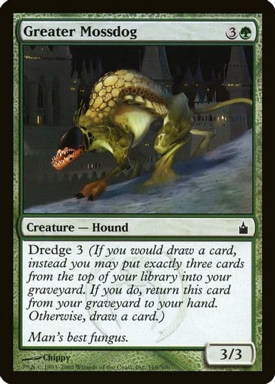 Greater Mossdog Ravnica: City of Guilds Magic card