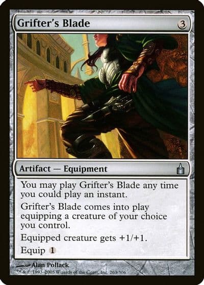 Grifters Blade Ravnica: City of Guilds Magic card