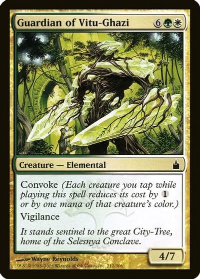 Guardian of Vitu Ghazi Ravnica: City of Guilds Magic card
