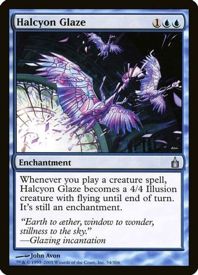 Halcyon Glaze Ravnica: City of Guilds Magic card