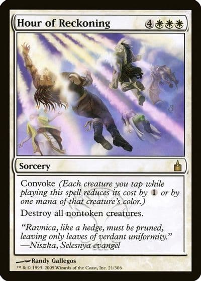 Hour of Reckoning Ravnica: City of Guilds Magic card