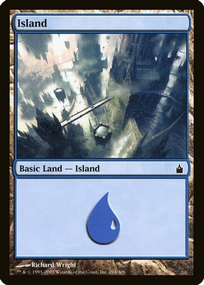 Island 294 Ravnica: City of Guilds Magic card