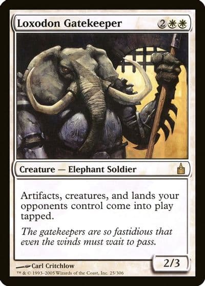 Loxodon Gatekeeper Ravnica: City of Guilds Magic card