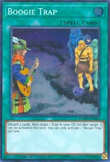 Boogie Trap Maximum Crisis Yu-Gi-Oh! card
