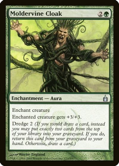 Moldervine Cloak Ravnica: City of Guilds Magic card