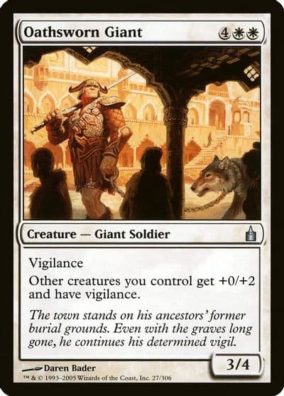 Oathsworn Giant Ravnica: City of Guilds Magic card