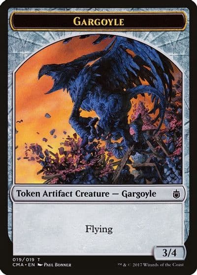 Gargoyle Token 019 Commander Anthology Magic card