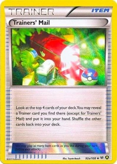 Trainers' Mail - 92a/108 (Holo) Alternate Art Promos Pokemon card