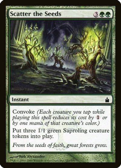 Scatter the Seeds Ravnica: City of Guilds Magic card