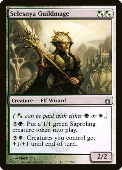 Selesnya Guildmage Ravnica: City of Guilds Magic card