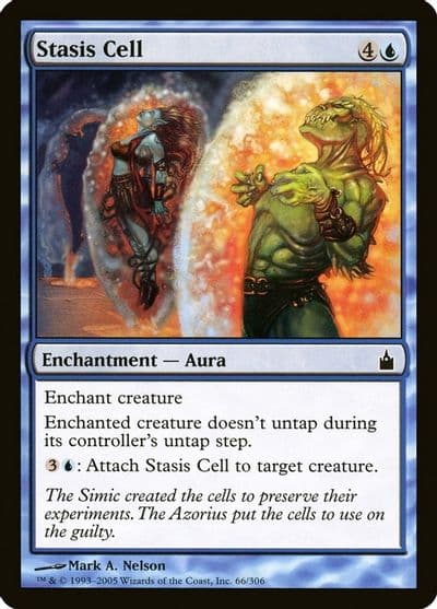 Stasis Cell Ravnica: City of Guilds Magic card